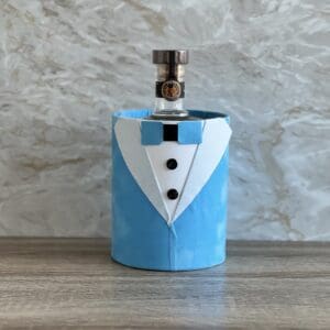 Champagnerbox hellblau klein