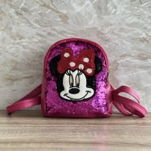 Minnie Maus Rucksack mit Pailletten