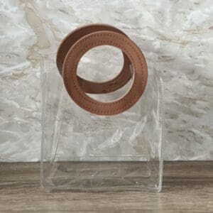 Transparente Geschenkverpackung - braun